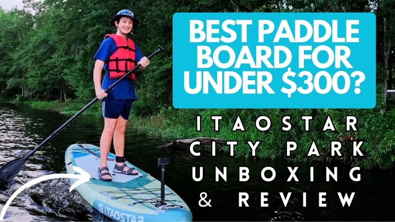 Best Paddle Board Under $300? | Itaostar City Park Inflatable SUP Unboxing, Setup & Review